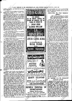 ABC MADRID 15-09-1967 página 74