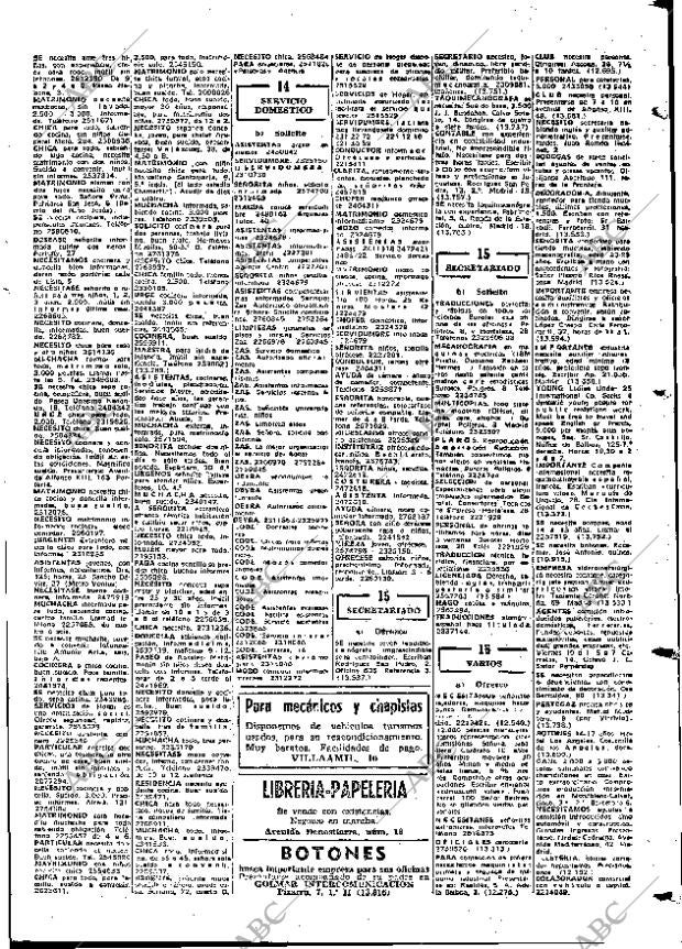 ABC MADRID 15-09-1967 página 87