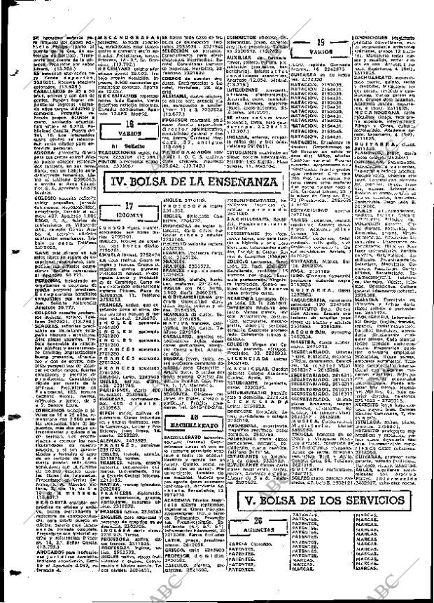 ABC MADRID 15-09-1967 página 88