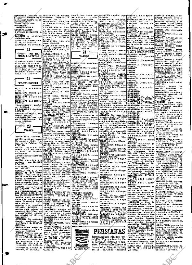 ABC MADRID 16-09-1967 página 104