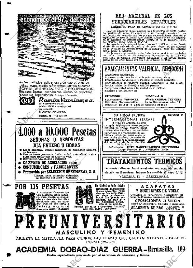 ABC MADRID 16-09-1967 página 110