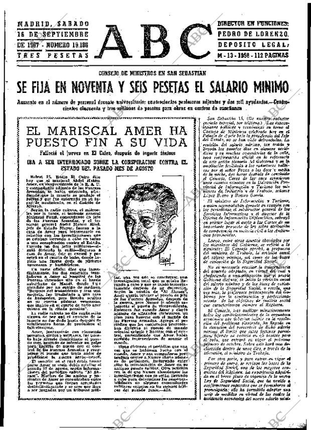 ABC MADRID 16-09-1967 página 31