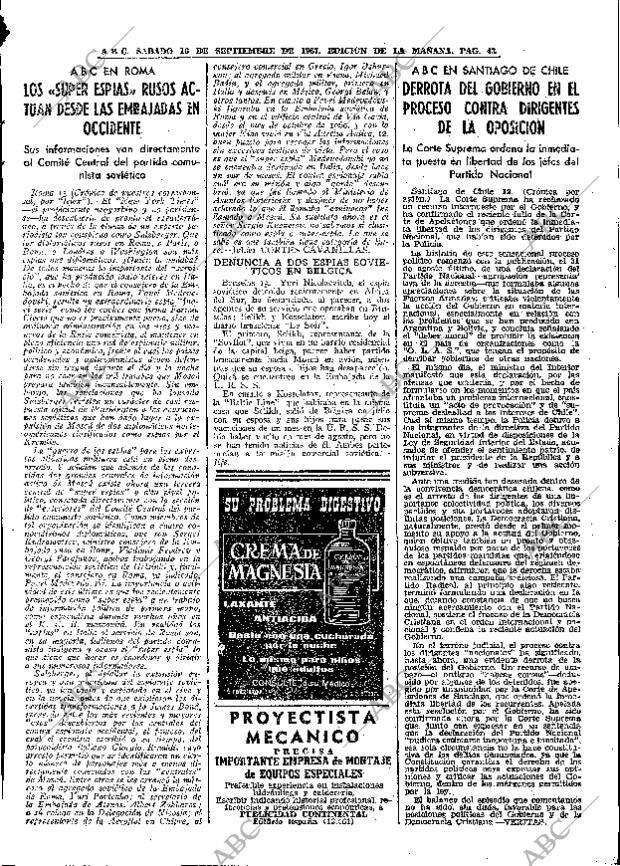ABC MADRID 16-09-1967 página 43
