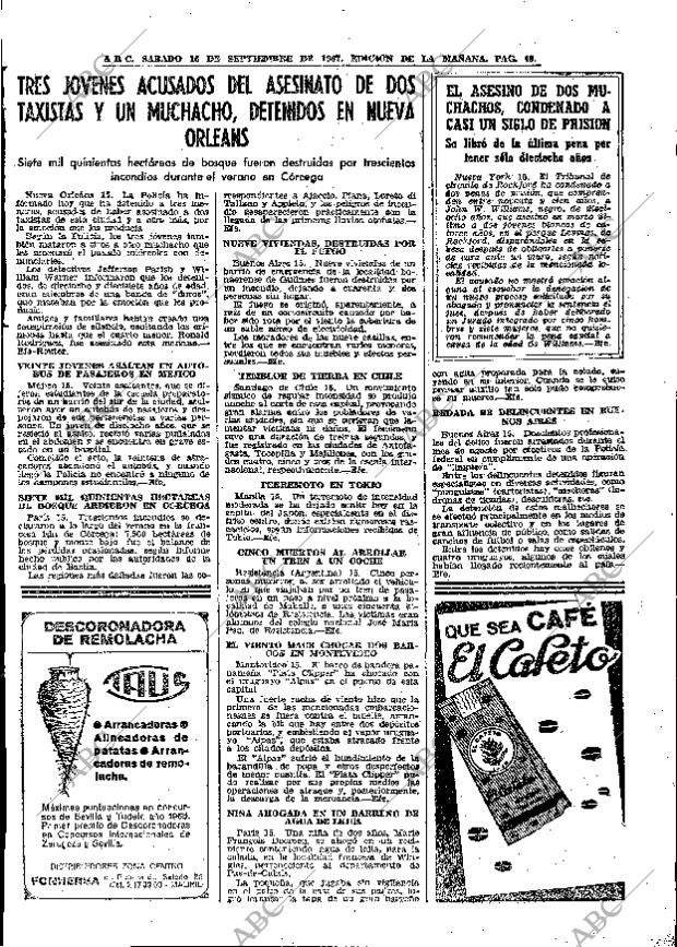 ABC MADRID 16-09-1967 página 49