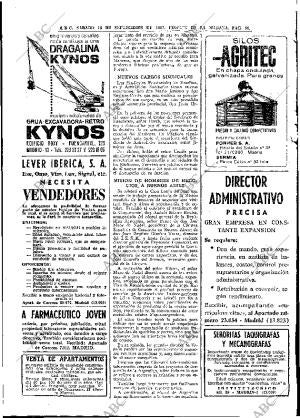 ABC MADRID 16-09-1967 página 58