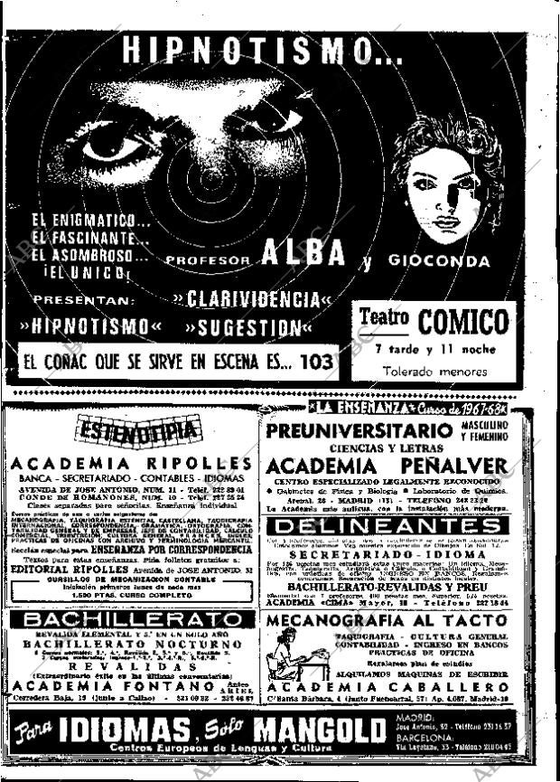 ABC MADRID 16-09-1967 página 6