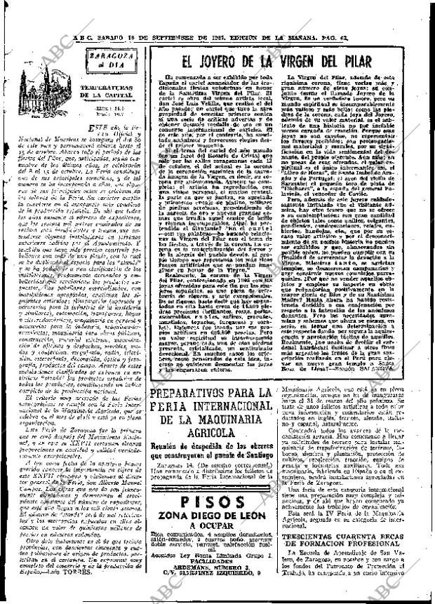 ABC MADRID 16-09-1967 página 63
