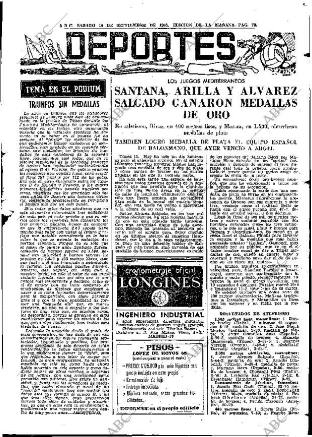 ABC MADRID 16-09-1967 página 79