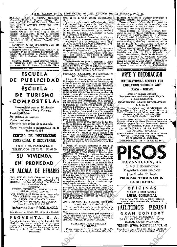 ABC MADRID 16-09-1967 página 80