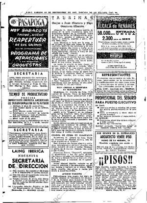 ABC MADRID 16-09-1967 página 86