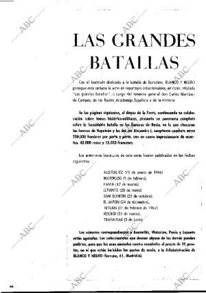 BLANCO Y NEGRO MADRID 16-09-1967 página 46