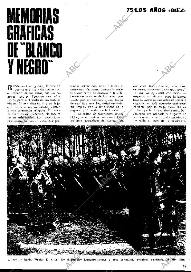 BLANCO Y NEGRO MADRID 16-09-1967 página 79