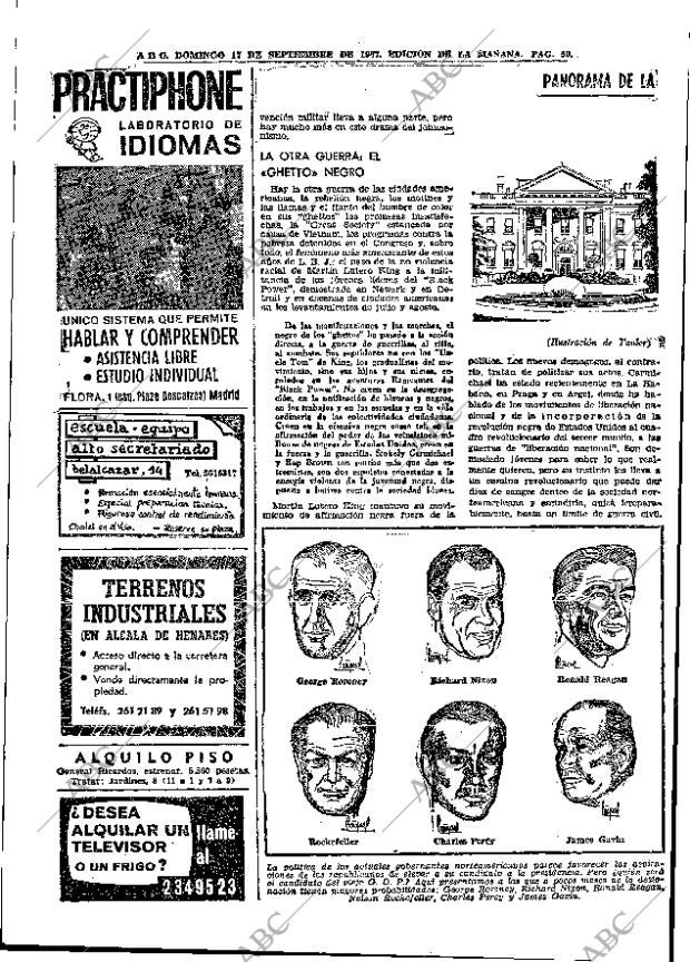 ABC MADRID 17-09-1967 página 50
