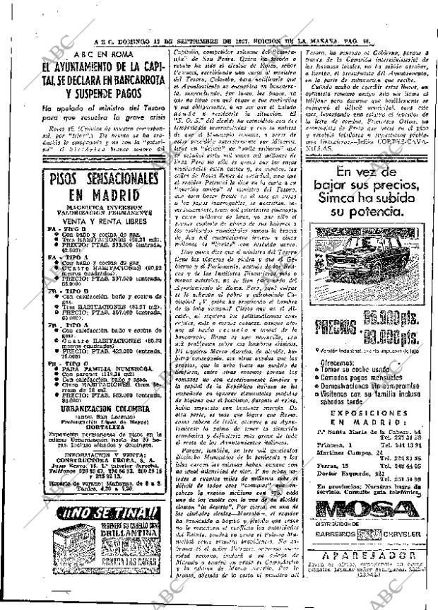 ABC MADRID 17-09-1967 página 58