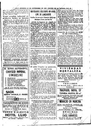 ABC MADRID 17-09-1967 página 67