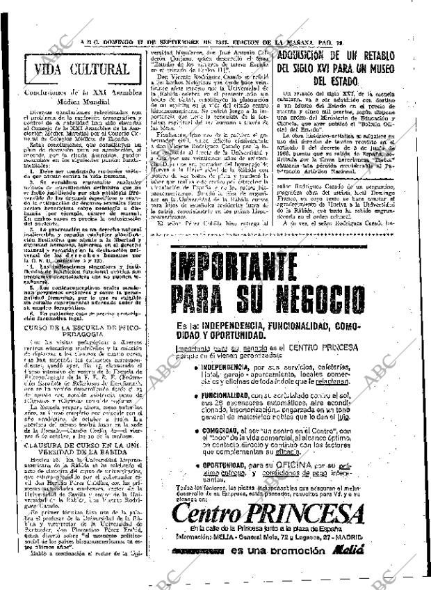 ABC MADRID 17-09-1967 página 79