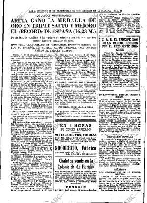 ABC MADRID 17-09-1967 página 93