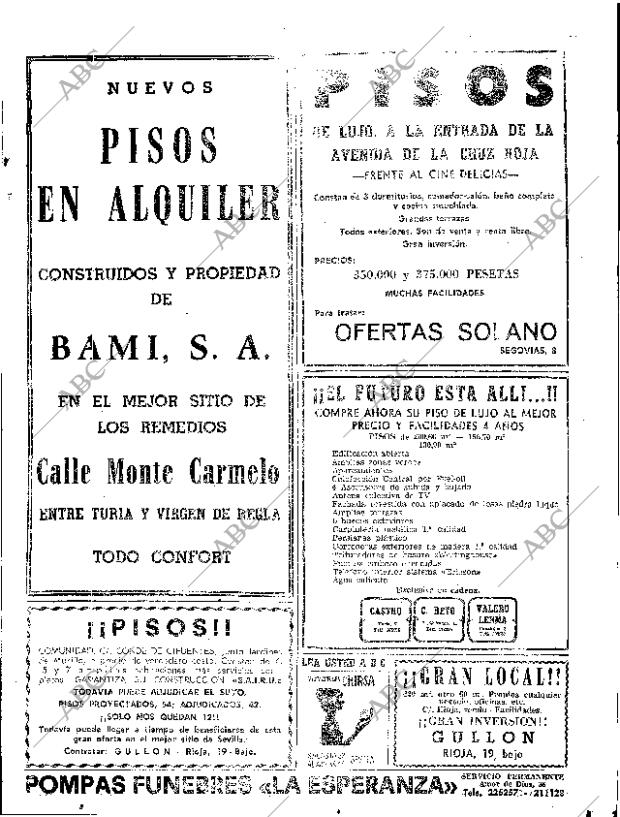 ABC SEVILLA 21-09-1967 página 63