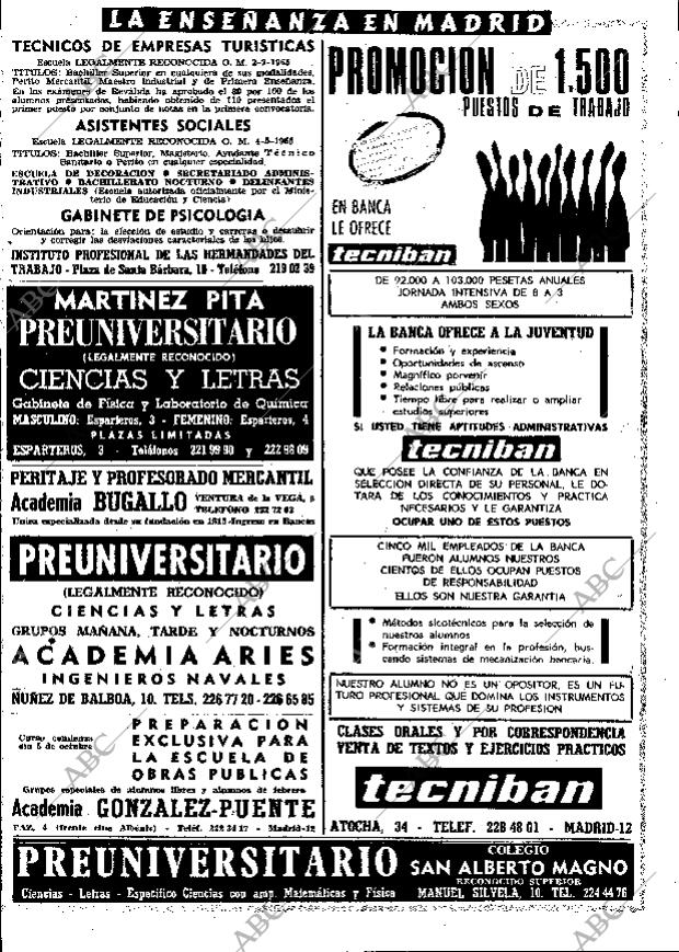 ABC MADRID 23-09-1967 página 23