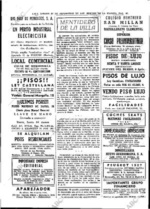 ABC MADRID 23-09-1967 página 62