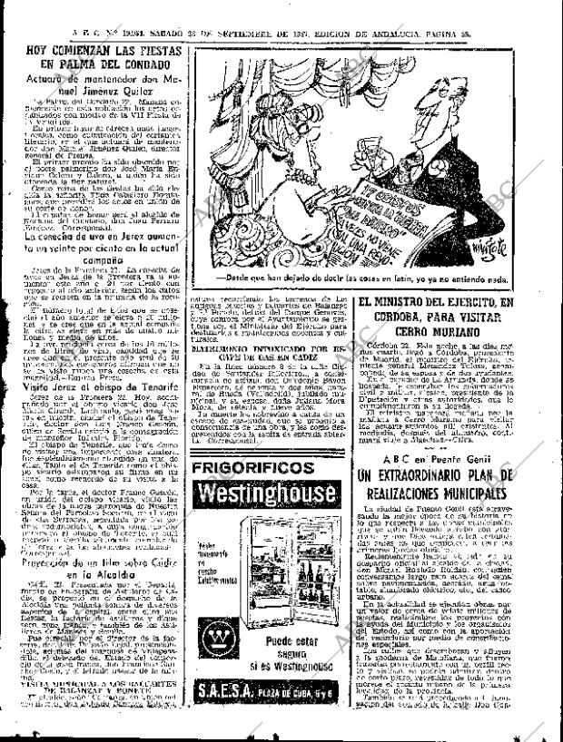 ABC SEVILLA 23-09-1967 página 55
