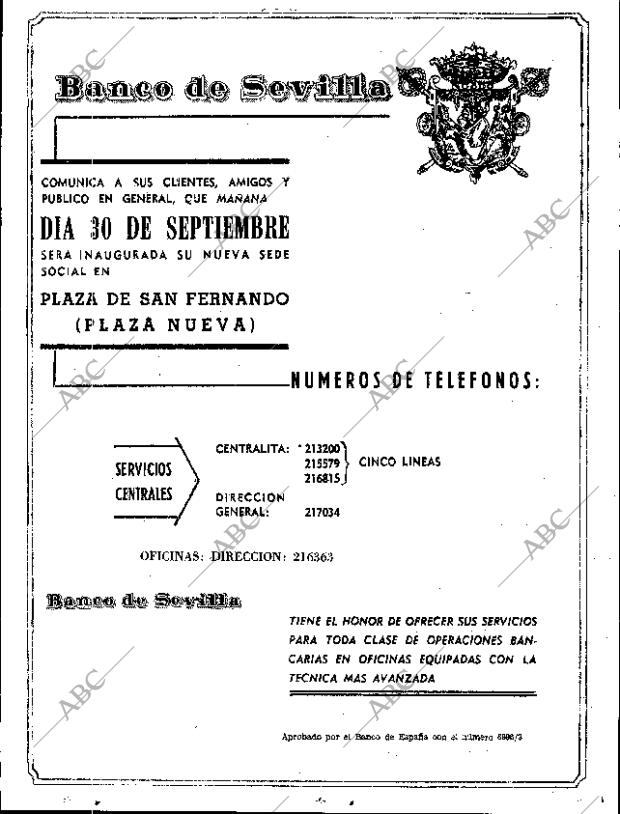 ABC SEVILLA 29-09-1967 página 15