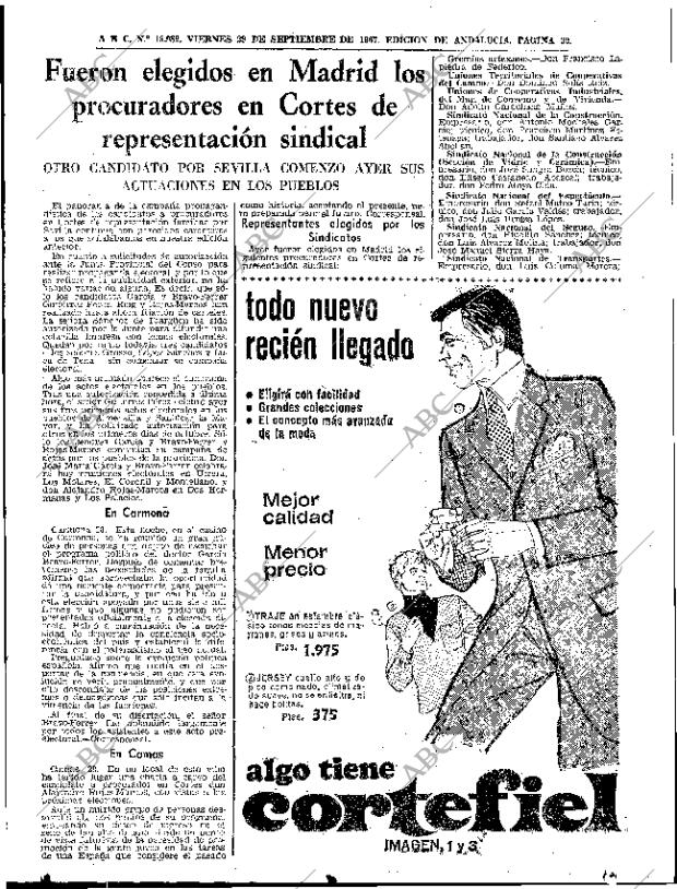 ABC SEVILLA 29-09-1967 página 39