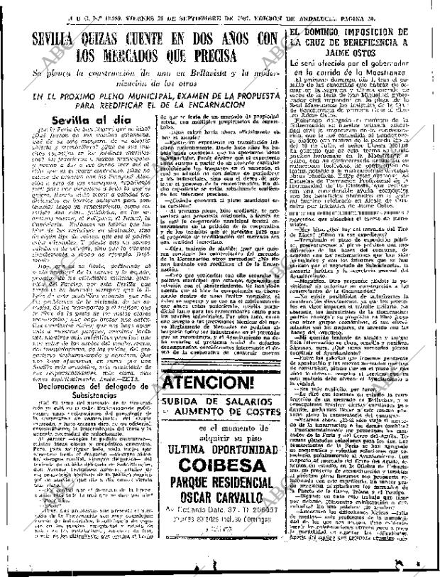 ABC SEVILLA 29-09-1967 página 59