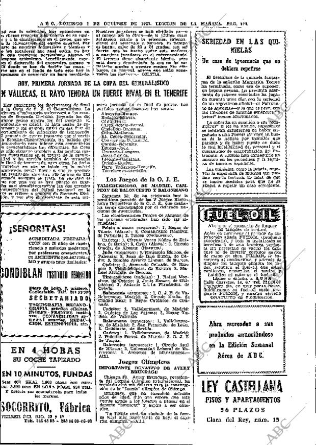 ABC MADRID 01-10-1967 página 100