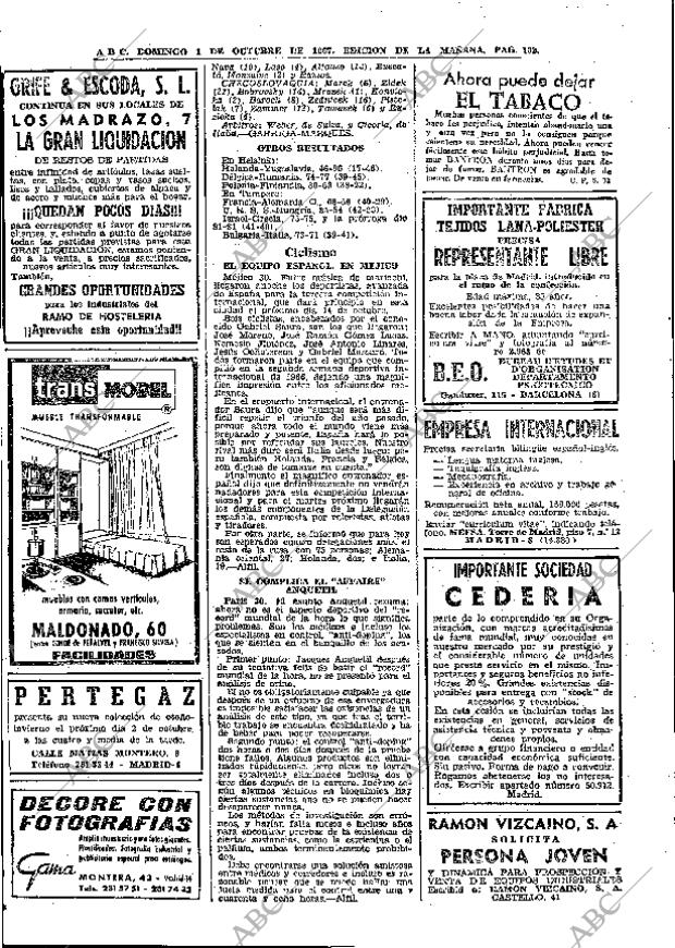 ABC MADRID 01-10-1967 página 102