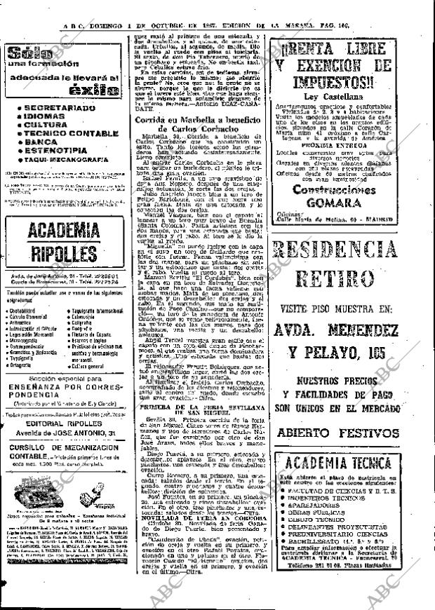 ABC MADRID 01-10-1967 página 106