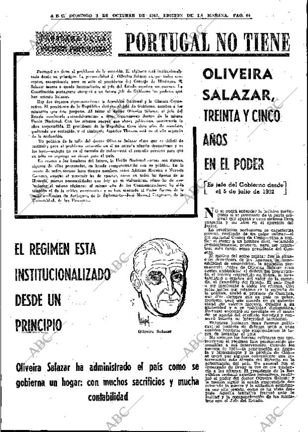 ABC MADRID 01-10-1967 página 64