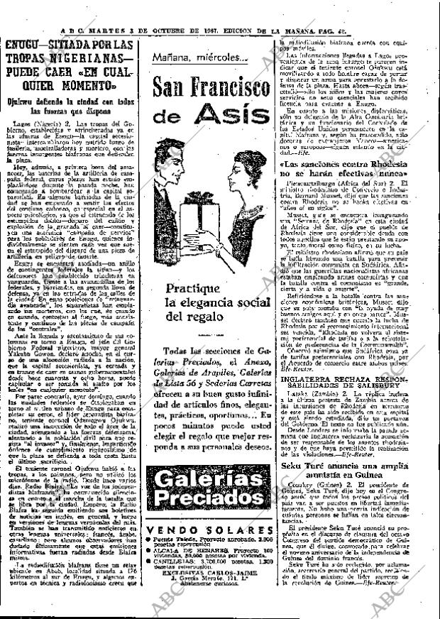 ABC MADRID 03-10-1967 página 42