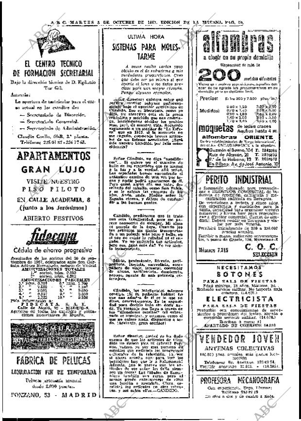 ABC MADRID 03-10-1967 página 50