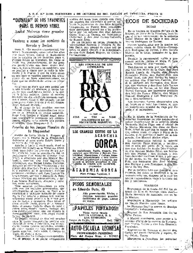 ABC SEVILLA 04-10-1967 página 35