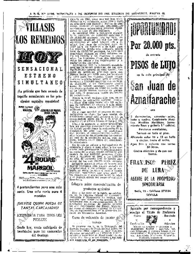 ABC SEVILLA 04-10-1967 página 42