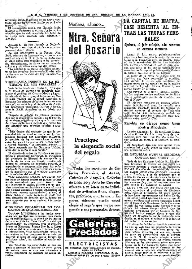 ABC MADRID 06-10-1967 página 52