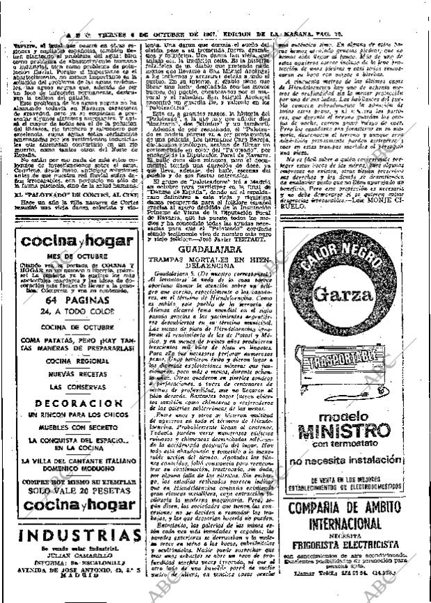 ABC MADRID 06-10-1967 página 70