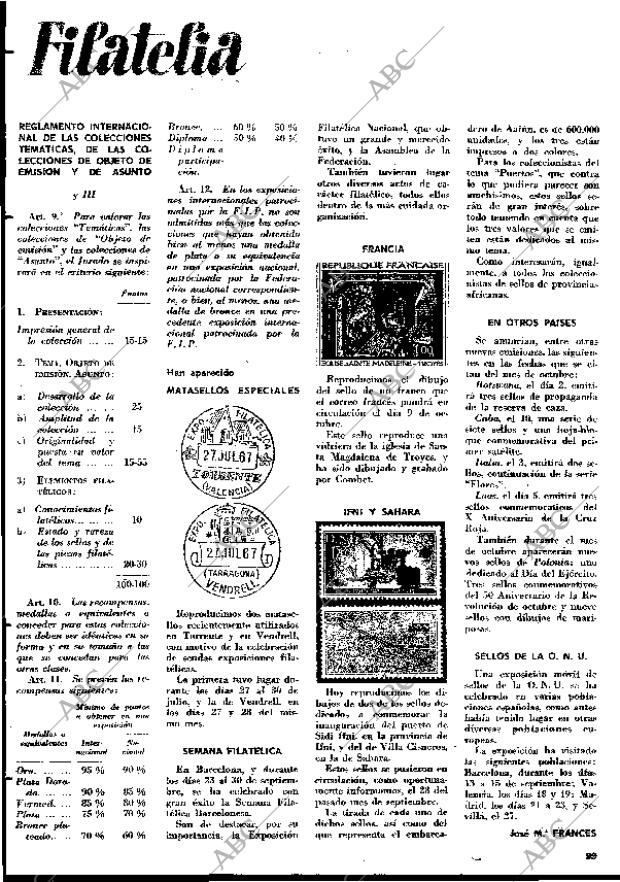 BLANCO Y NEGRO MADRID 07-10-1967 página 97