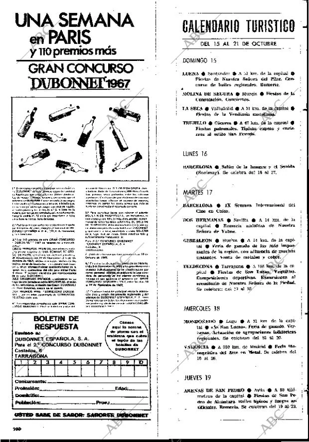 BLANCO Y NEGRO MADRID 07-10-1967 página 98