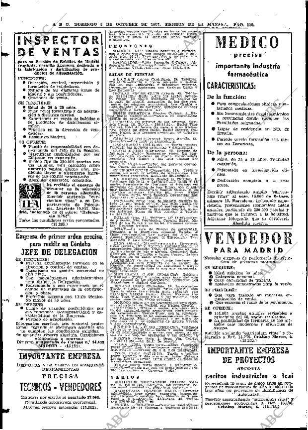 ABC MADRID 08-10-1967 página 120