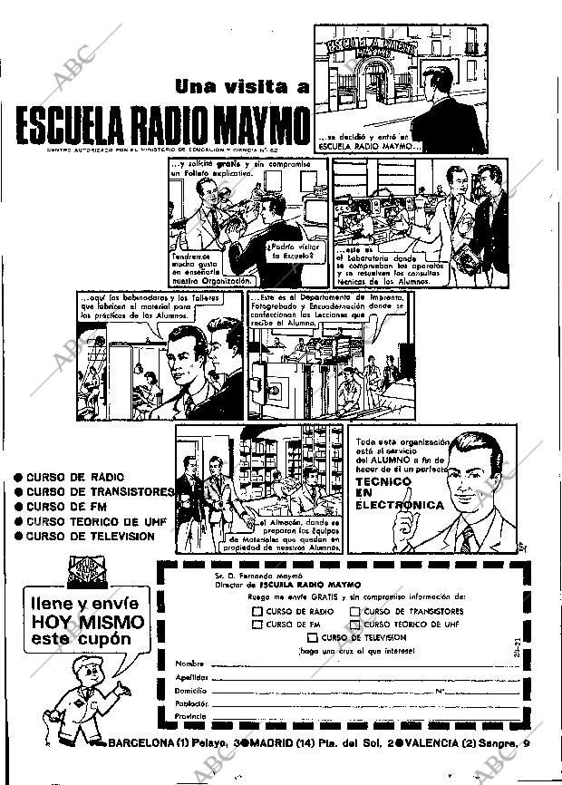 ABC MADRID 08-10-1967 página 18