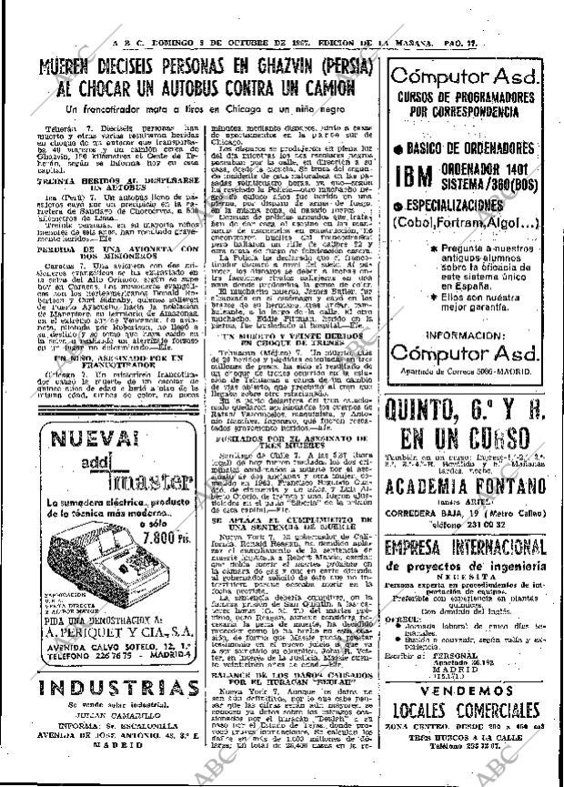 ABC MADRID 08-10-1967 página 77