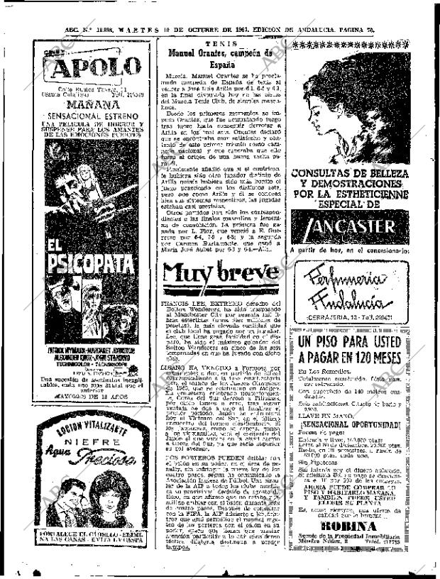 ABC SEVILLA 10-10-1967 página 68