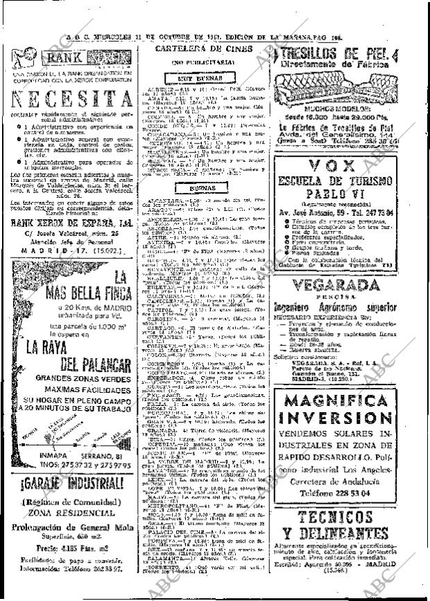 ABC MADRID 11-10-1967 página 108