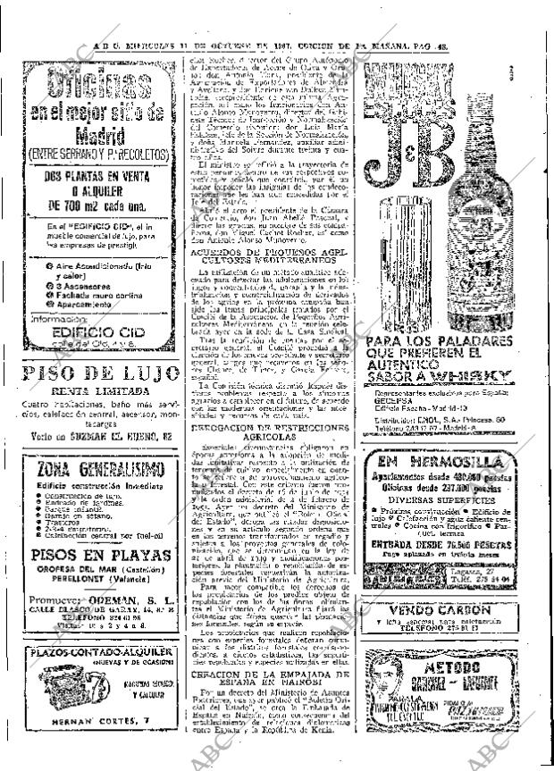 ABC MADRID 11-10-1967 página 48