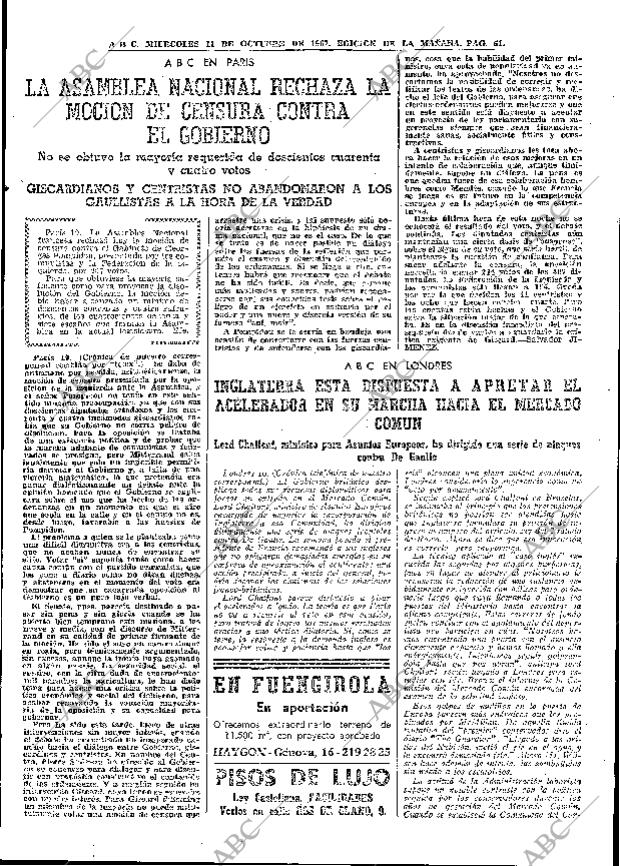 ABC MADRID 11-10-1967 página 51