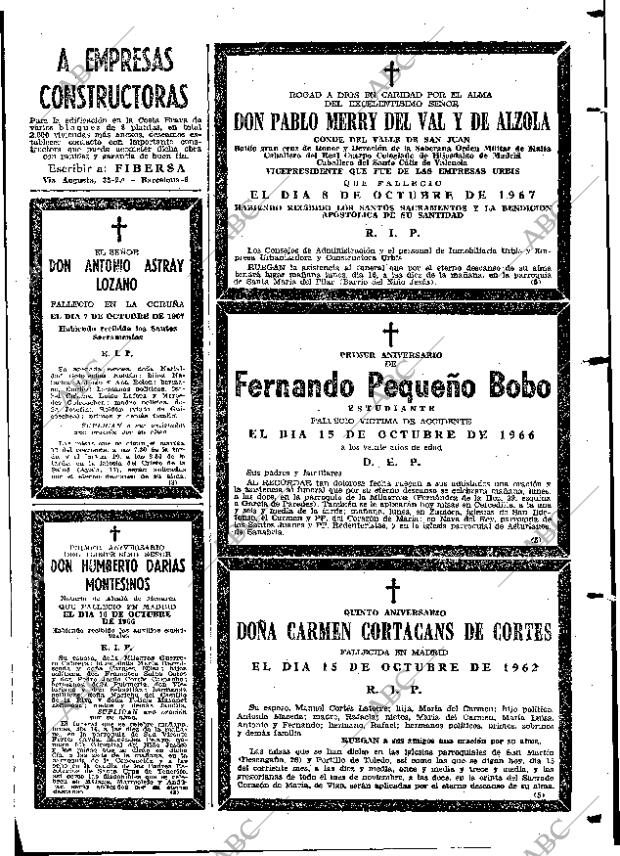 ABC MADRID 15-10-1967 página 133