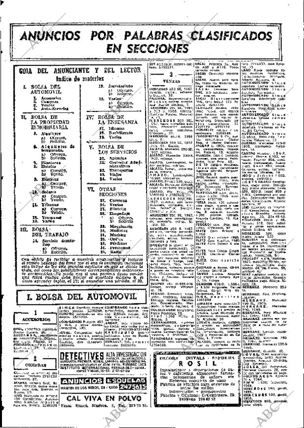 ABC MADRID 18-10-1967 página 110