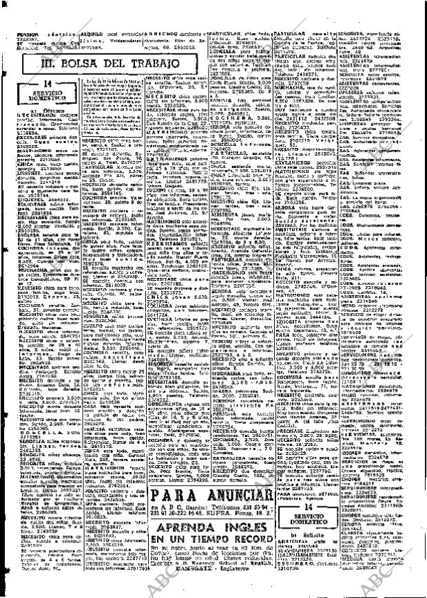 ABC MADRID 18-10-1967 página 116